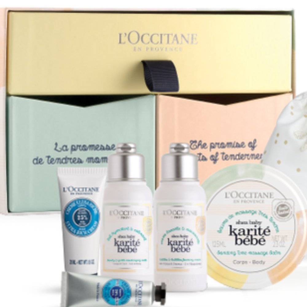 Brand New L’OCCITANE "Bundle Of Joy" Mom and Baby Boxed Gift Set